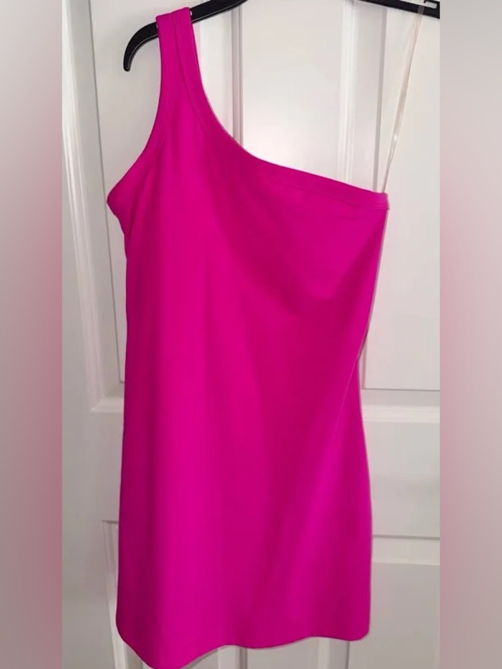 Target Hot Pink One Shoulder Athletic Dress